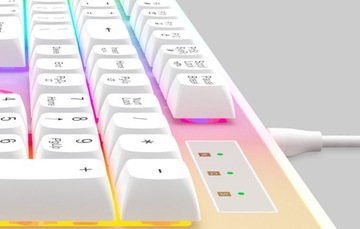 HAVIT KB876L МЕМБРАННАЯ ИГРОВАЯ КЛАВИАТУРА RGB ПОДСВЕТКА