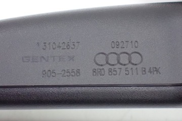 ЗЕРКАЛО ЗАДНЕГО ВИДА ФОТОХРОМНОЕ 8R0857511B 4PK AUDI A6 C7