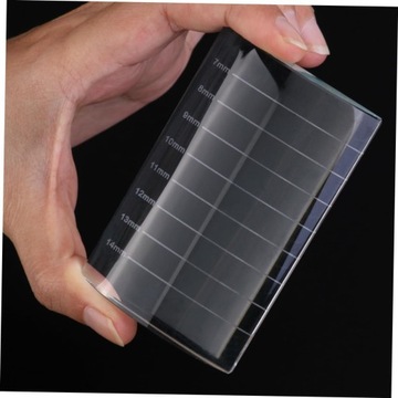 karta szablonu rzęs Wielofunkcyjne narzędzie do makijażu organizator rzęs s