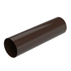 GALECO RURA SPUSTOWA PVC FI100 4MB BRĄZ
