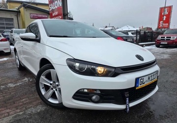Volkswagen Scirocco III Coupe 1.4 TSI 160KM 2009 Volkswagen Scirocco Benzynkaserwis100Bezwypadkowy prosto z Niemiec 1.4