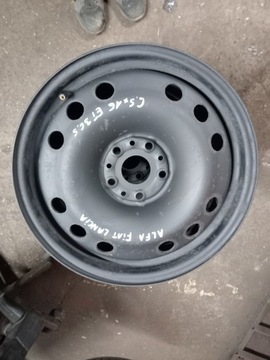 4× DISK OCELOVÝ ALFA ROMEO OE A4472604 6.5" X 16" 5X108 ET 36,5