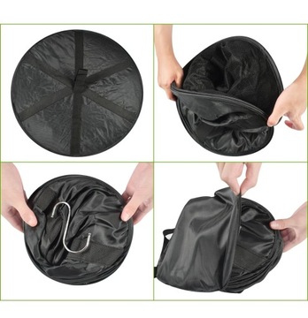 4-СЛОЙНАЯ СКЛАДНАЯ ВЕШАЛКА ДЛЯ СУШКИ ТРАВ, МЯСА, ЦВЕТОВ 60X80СМ