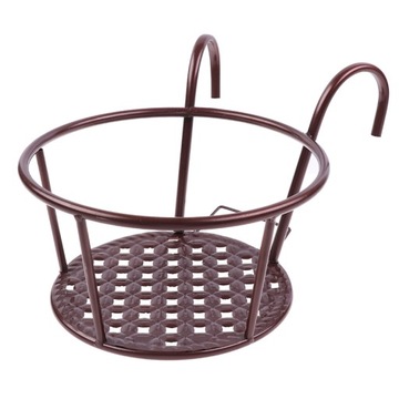 Outdoor Balcony Hanging Flower Pot Stand