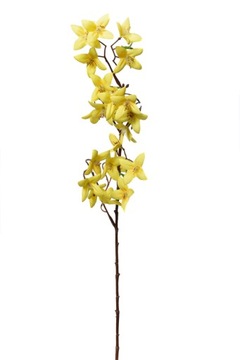 ФОРСИЦИЯ ДЕКОРАТИВНАЯ ВЕТКА С ЦВЕТАМИ ИСКУССТВЕННОЕ РАСТЕНИЕ ВЕСЕННЕЕ УКРАШЕНИЕ