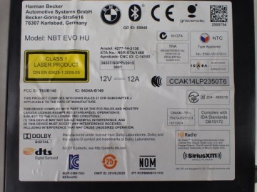 DVD-НАВИГАЦИЯ NBT EVO BMW F26 X4 8804456