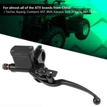 Главный тормозной цилиндр левый для автомобилей повышенной проходимости объемом 50 см3,