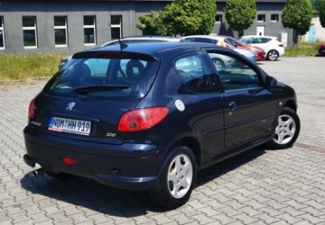 Peugeot 206 Hatchback 1.4 i 75KM 2007 Peugeot 206 1,4 Benz Klima Alufelgi Zadbany..., zdjęcie 17