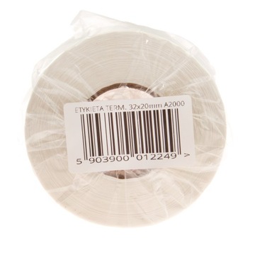 САМОКЛЕЯЩИЕСЯ ЭТИКЕТКИ В РУЛОНЕ, БЕЛЫЕ, 32Х20