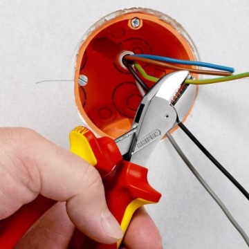 Боковые плоскогубцы с большим передаточным числом Knipex X-CUT VDE 1000 В