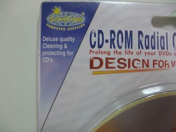 Салфетки + жидкость для полировки CD/DVD CD05