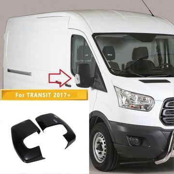 POTAHY ZRCÁTKO BOČNÍHO Z VLÁKNA  UHLÍKOVÉHO DO TRANSIT 2017+