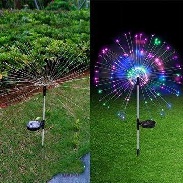 Солнечная лампа Одуванчик 95см Дерево 200 LED большая