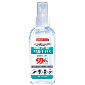 PŁYN SPRAY do DEZYNFEKCJI POWIERZCHNI CleanHands