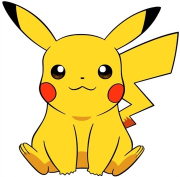 Naprasowanka Termo Naklejka Odzież Pikachu #3