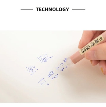 Набор цветных ручек Kawaii Macaron для отработки слов, сменный чернильный мешочек