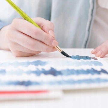 НАБОР кистей для акриловых красок COLORINO, 5 шт.