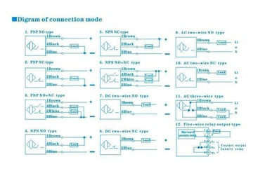 CM18-2008B Емкостный датчик НЗ