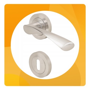 РУЧКА ЭТНА МАТОВЫЙ НИКЕЛЬ ГАМАР НАБОР РОЗЕТКА ПОД КЛЮЧ БЕСПЛАТНО