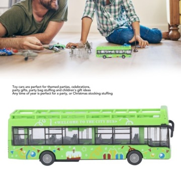 Модель автобуса-кабриолета для детей Высокое моделирование Отличный B7