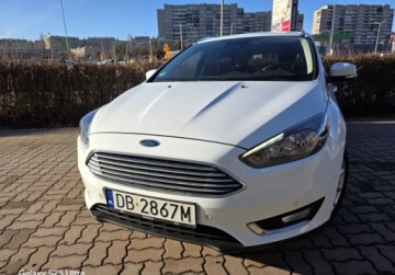 Ford Focus III Kombi Facelifting 1.0 EcoBoost 125KM 2017 Ford Focus Super Stan NAVI - Kamera - 114 Tkm - Zarejstrowany 125KM, zdjęcie 23