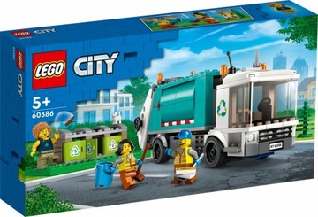60386 klocki lego Ciężarówka recyklingowa city