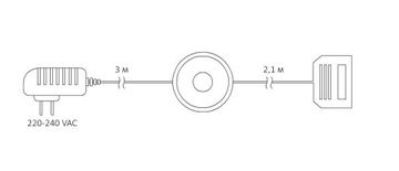 ПОДВЕСНОЙ ШКАФ БЕЛЫЙ ГЛЯНЦЕВЫЙ МДФ ДВЕРЬ 40см POINT TYPE41 MebleCraft