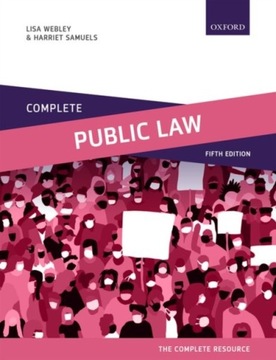 Complete Public Law LISA (PROFESSOR OF LEGAL EDUCATION AND RESEARCH WEBLEY