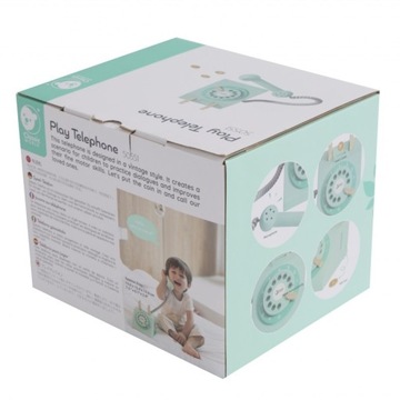 ОБРАЗОВАТЕЛЬНЫЙ ТЕЛЕФОН ДЛЯ ДЕТЕЙ WOOD CLASSIC WORLD