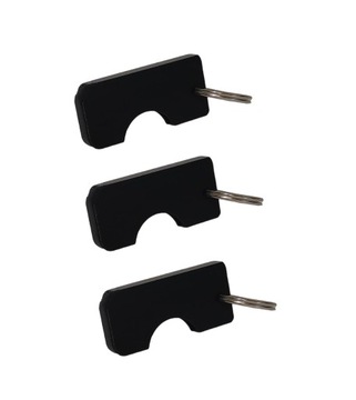 3x Etui do YubiKey 5 NFC, USB-A USB-C, yubico