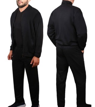DRES męski BLUZA+SPODNIE BAWEŁNA czarny 257 L