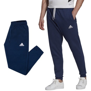 ADIDAS Spodnie Męskie Dresowe Dresy BAWEŁNIANE r.L