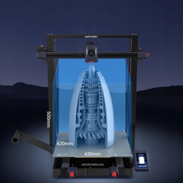 3D-принтер Anycubic Kobra 2 Max, большая печать, 88 л, 420*420*500 мм