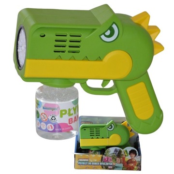 PISTOLET DO BANIEK MYDLANYCH APARAT BLU PŁYN MASZYNKA GENERUJĄCA FRU BĄBELK
