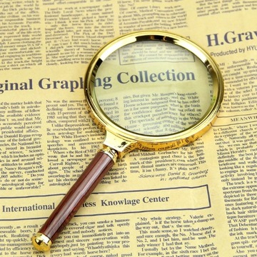 КЛАССИЧЕСКАЯ РУЧНАЯ ЛИНЗА С ЛУПОЙ