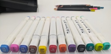 РУЧКИ TRAVELBOX ДВОЙНОЙ СПИРТ НА ВОДНОЙ ОСНОВЕ КАРАНДАШИ