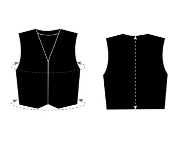 Жилет мужской OZONE RINO BLACK БЕСПЛАТНО