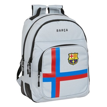 Plecak szkolny F.C. Barcelona Szary (32 x 42 x
