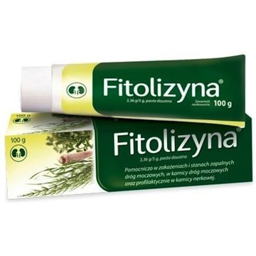 Fitolizyna pasta doustna 100 g układ moczowy
