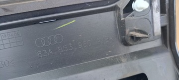 4X LIŠTA NA DVEŘE KOMPLET AUDI Q3 II 2 S-LINE 83A 83A853970A 83A853959A