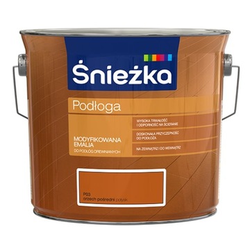Emalia Śnieżka Podłoga orzech pośredni 2,5L