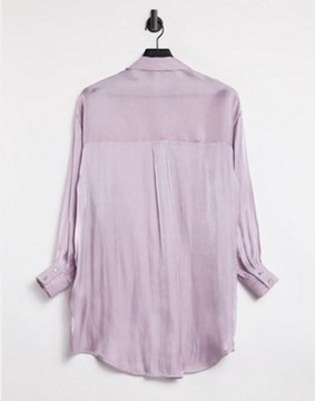 TOPSHOP KOSZULA DAMSKA OVERSIZED FIOLET 36 DUW