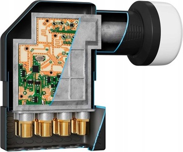 КОНВЕРТЕР LTC 4K SAT 8 РОЗЕТОК OCTA PREMIUM DIGITAL POLSAT NC+ ДЛЯ СПУТНИКА