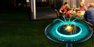 СОЛНЕЧНЫЙ САДОВЫЙ ФОНТАН СВЕТОДИОДНЫЙ ПЛАВАЮЩИЙ ВОДЯНОЙ НАСОС для пруда RGB