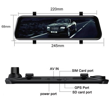 ChG ADAS 10-calowa automatyczna nawigacja GPS