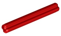 LEGO 6129995 3705 Axle 4L Oś Ośka Czerwony 20 szt