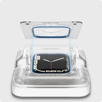 SPIGEN — 2 ГИБРИДНЫХ СТЕКЛА ДЛЯ APPLE WATCH 8 45MM