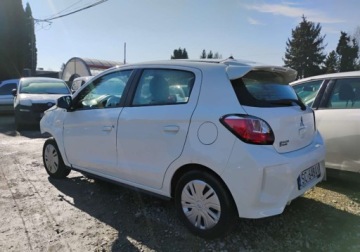 Mitsubishi Space Star Hatchback 5d Facelifting II 1.2 71KM 2021 Mitsubishi Space Star 2022r, SALON POLSKA. 1.2 Benzyna. AUTOMAT. Uszkodzon