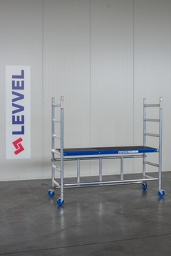 АЛЮМИНИЕВЫЕ ПЕРЕДВИЖНЫЕ ЛЕСА LEVVEL SOLID 290 2,9M