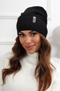 CZAPKA DAMSKA ZIMOWA CIEPŁA SPORTOWA BEANIE MODNA WYGODNA KOLORY 2746